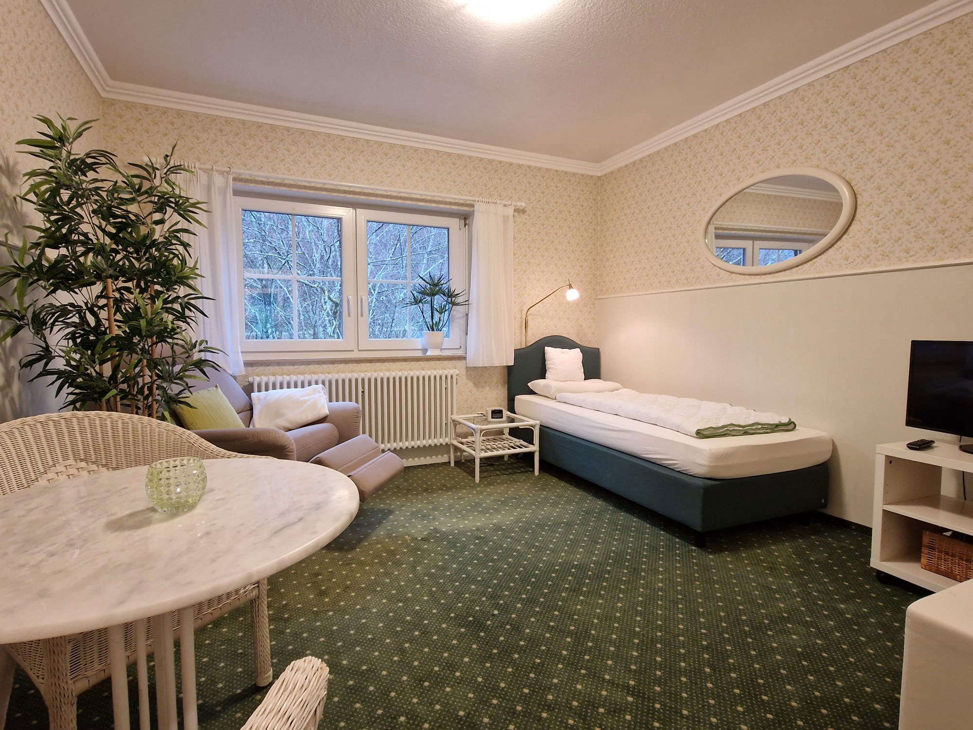 Einzelzimmer im Haus Waldquelle Vital
